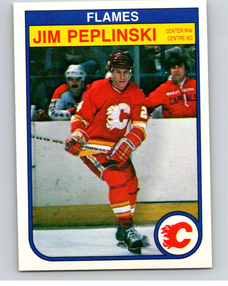 1982-83 O-Pee-Chee #55 Jim Peplinski Calgary Flames V57468 Image 1