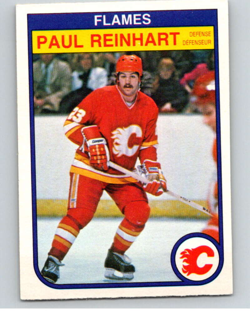 1982-83 O-Pee-Chee #56 Paul Reinhart Calgary Flames V57472 Image 1