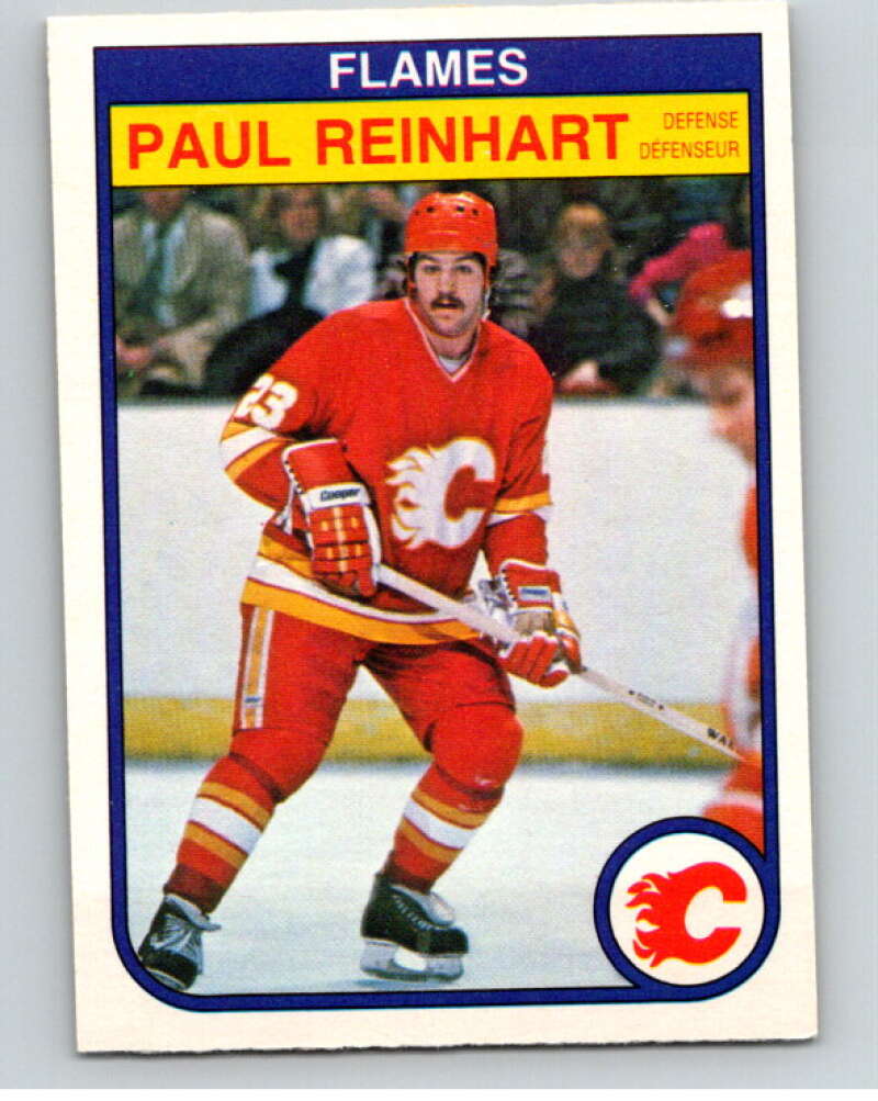 1982-83 O-Pee-Chee #56 Paul Reinhart Calgary Flames V57473 Image 1