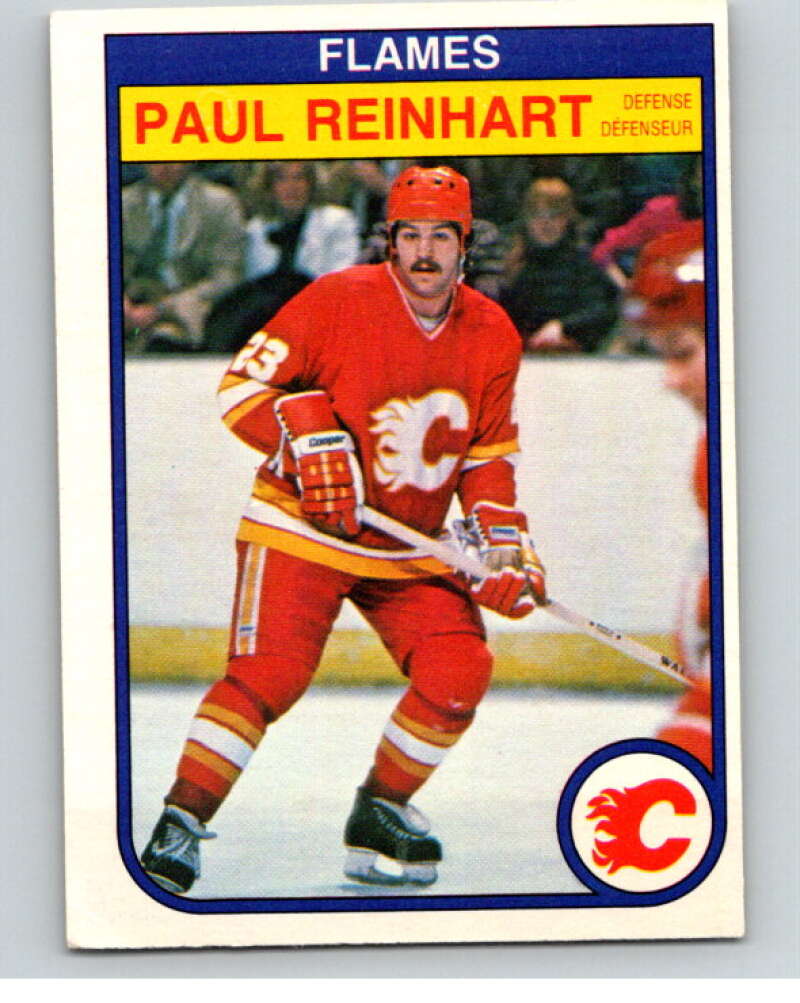 1982-83 O-Pee-Chee #56 Paul Reinhart Calgary Flames V57474 Image 1