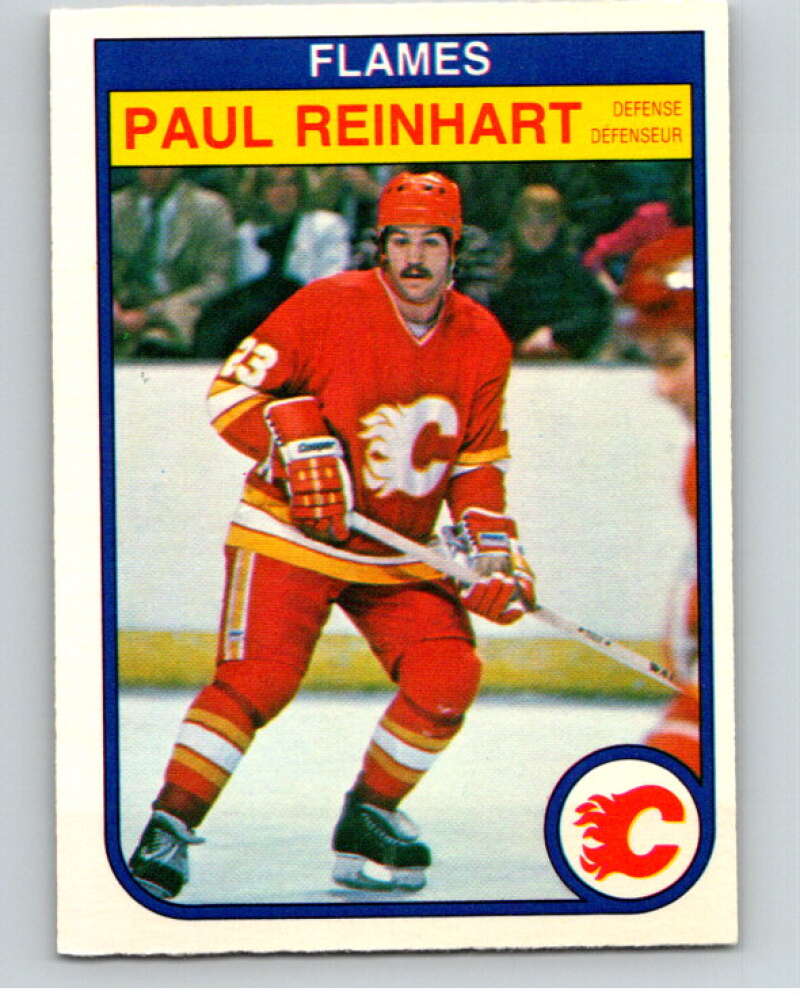 1982-83 O-Pee-Chee #56 Paul Reinhart Calgary Flames V57477 Image 1