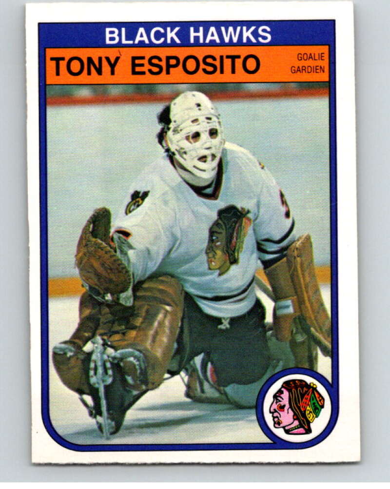 1982-83 O-Pee-Chee #64 Tony Esposito Chicago Blackhawks V57545 Image 1