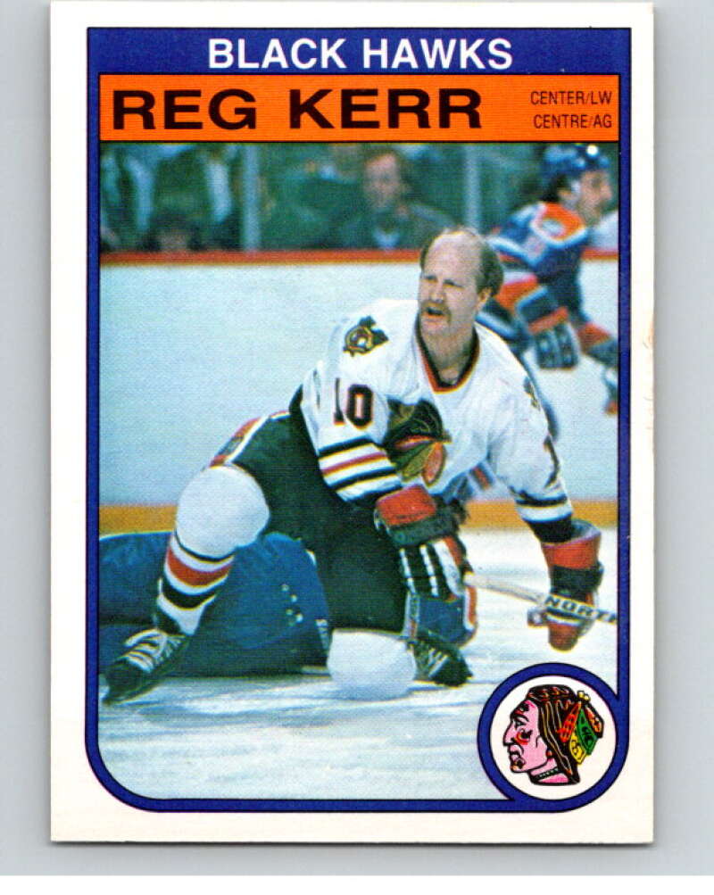 1982-83 O-Pee-Chee #67 Reg Kerr Chicago Blackhawks V57563 Image 1