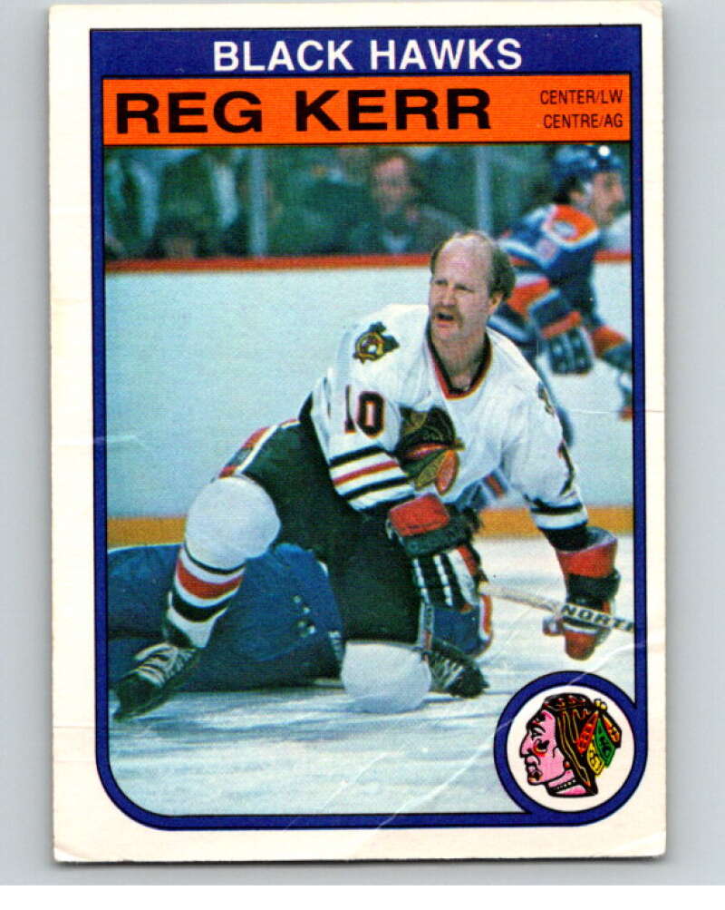 1982-83 O-Pee-Chee #67 Reg Kerr Chicago Blackhawks V57565 Image 1