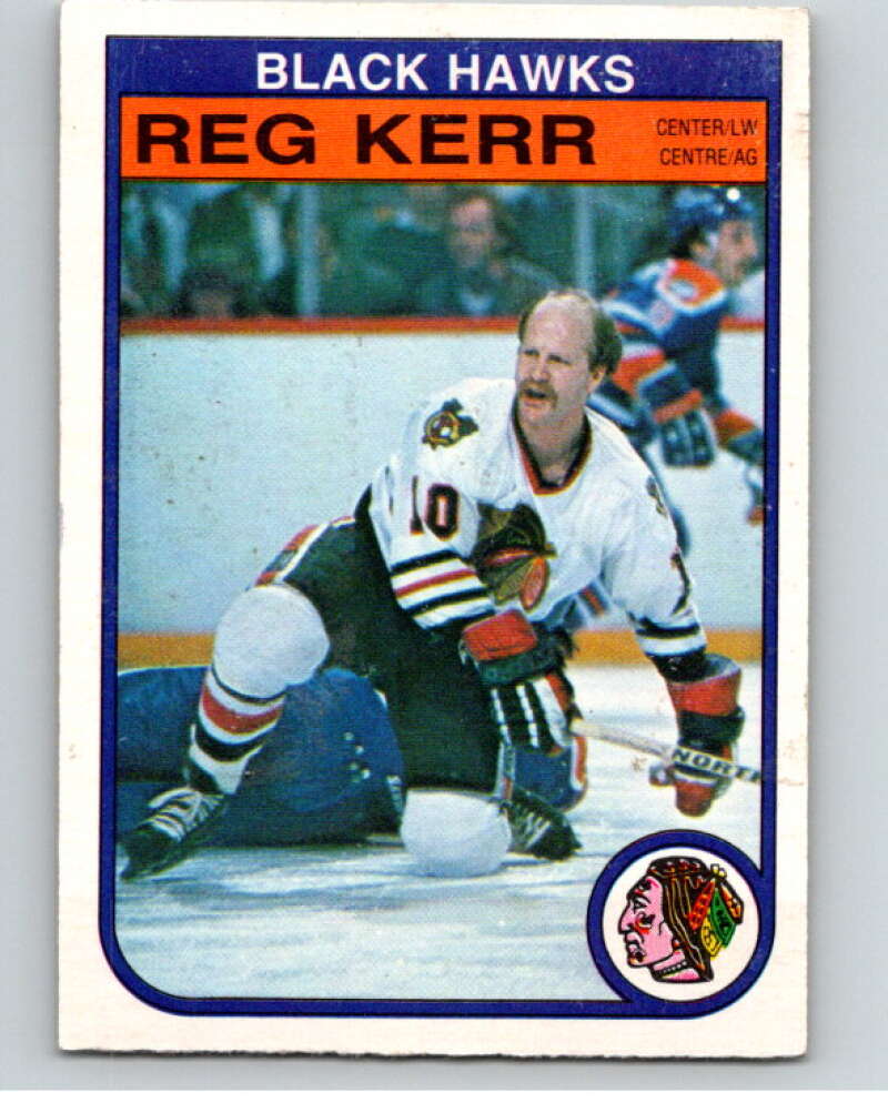 1982-83 O-Pee-Chee #67 Reg Kerr Chicago Blackhawks V57566 Image 1