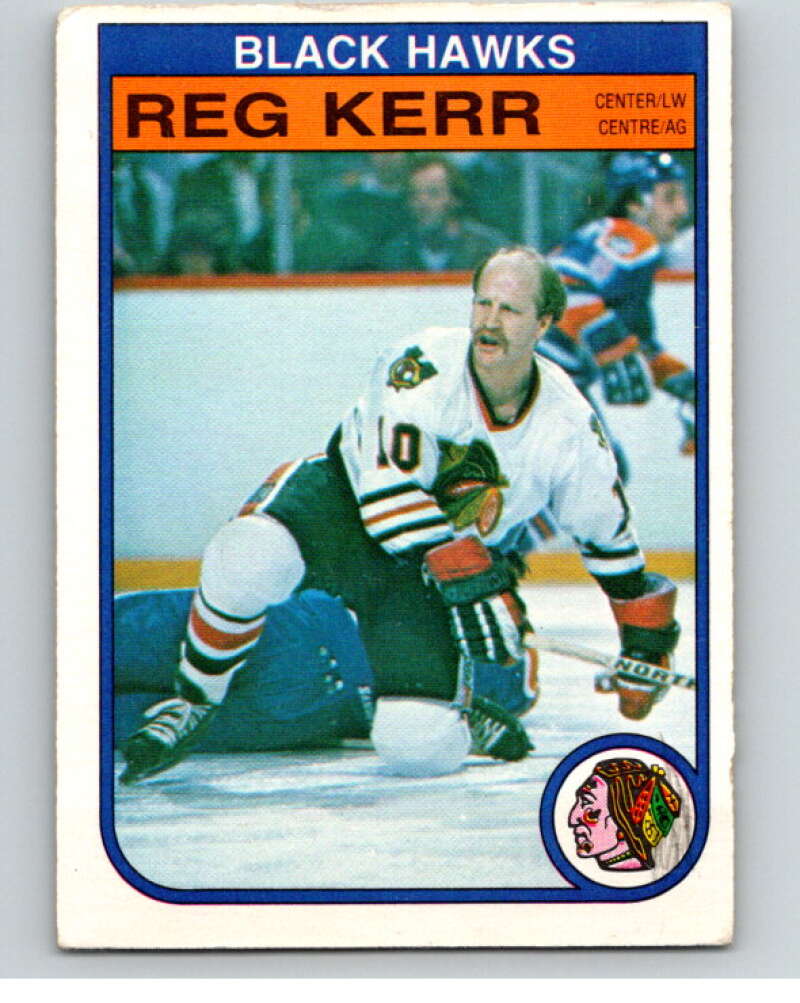 1982-83 O-Pee-Chee #67 Reg Kerr Chicago Blackhawks V57567 Image 1