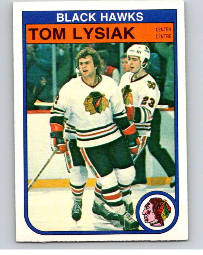 1982-83 O-Pee-Chee #68 Tom Lysiak RC Rookie Chicago Blackhawks V57574 Image 1