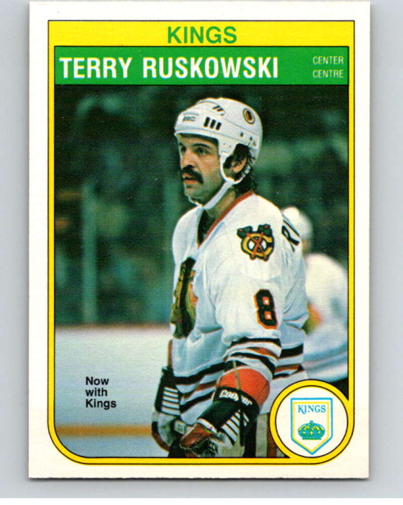 1982-83 O-Pee-Chee #72 Terry Ruskowski Los Angeles Kings V57601 Image 1