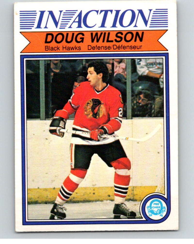 1982-83 O-Pee-Chee #78 Doug Wilson IA Chicago Blackhawks V57651 Image 1