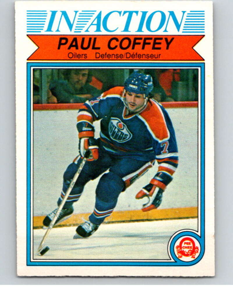 1982-83 O-Pee-Chee #102 Paul Coffey IA Edmonton Oilers V57814 Image 1