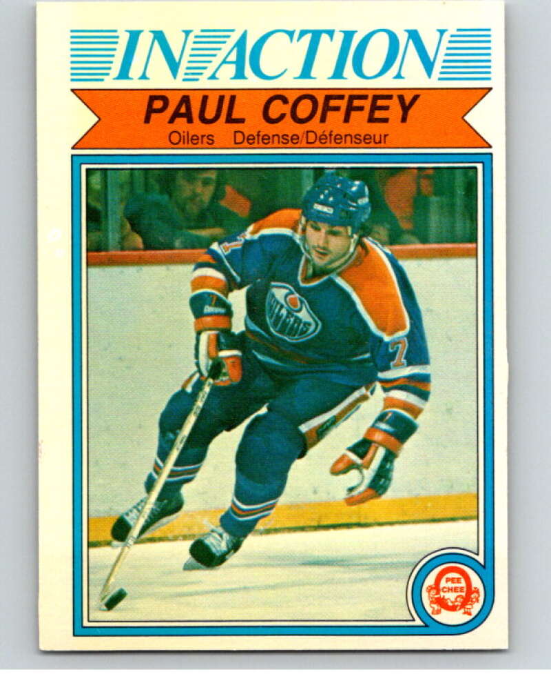 1982-83 O-Pee-Chee #102 Paul Coffey IA Edmonton Oilers V57815 Image 1