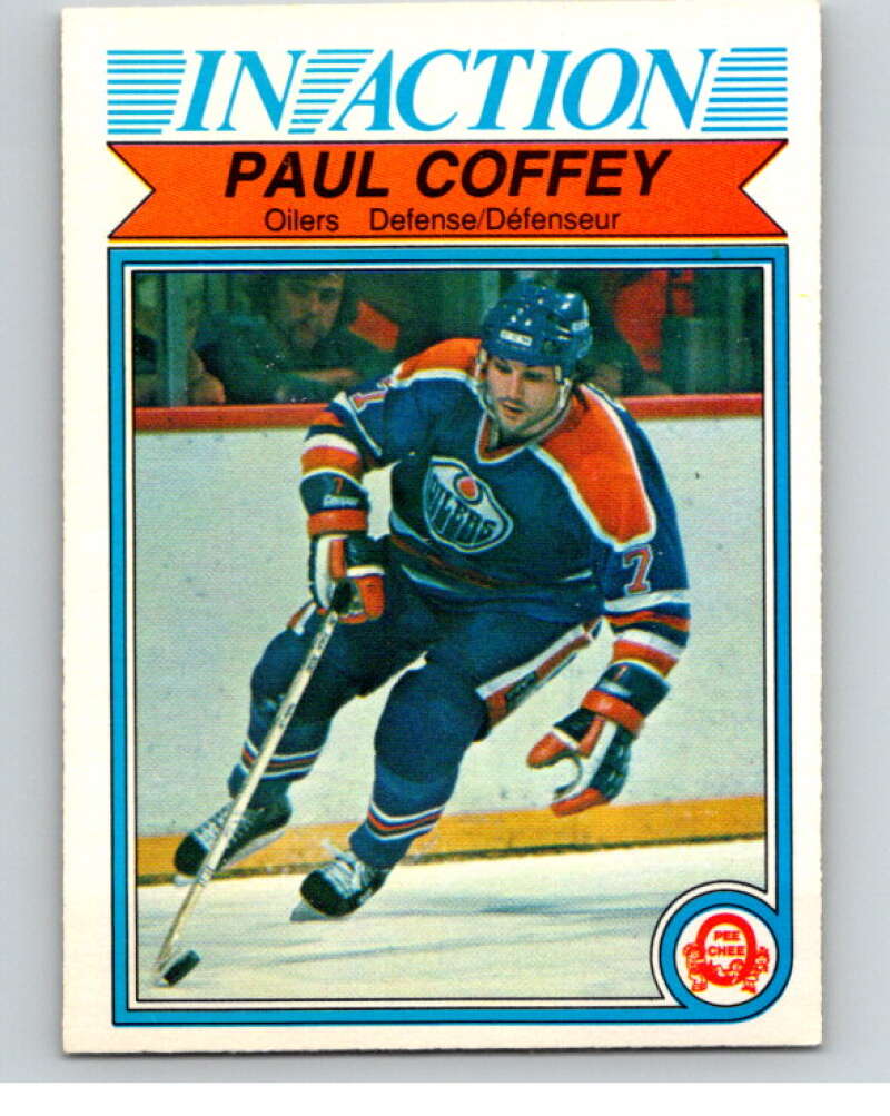 1982-83 O-Pee-Chee #102 Paul Coffey IA Edmonton Oilers V57816 Image 1