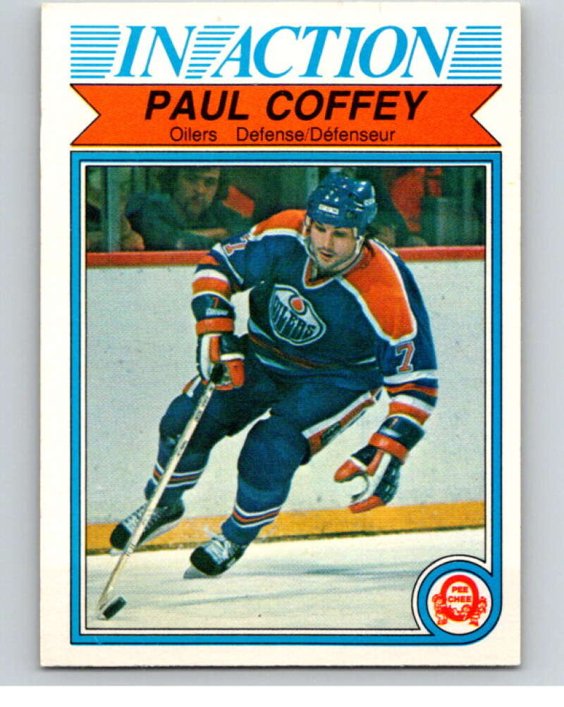 1982-83 O-Pee-Chee #102 Paul Coffey IA Edmonton Oilers V57818 Image 1