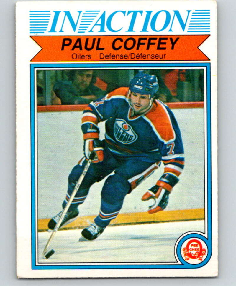 1982-83 O-Pee-Chee #102 Paul Coffey IA Edmonton Oilers V57819 Image 1