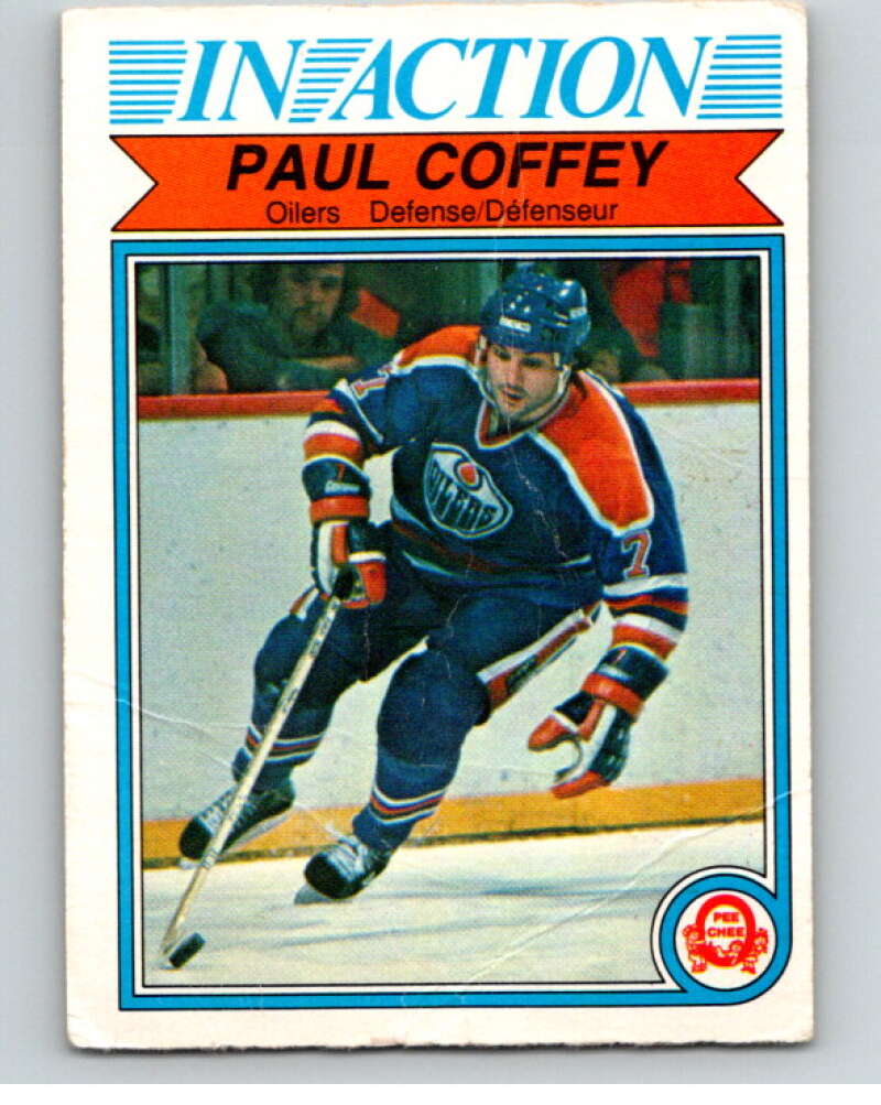 1982-83 O-Pee-Chee #102 Paul Coffey IA Edmonton Oilers V57821 Image 1