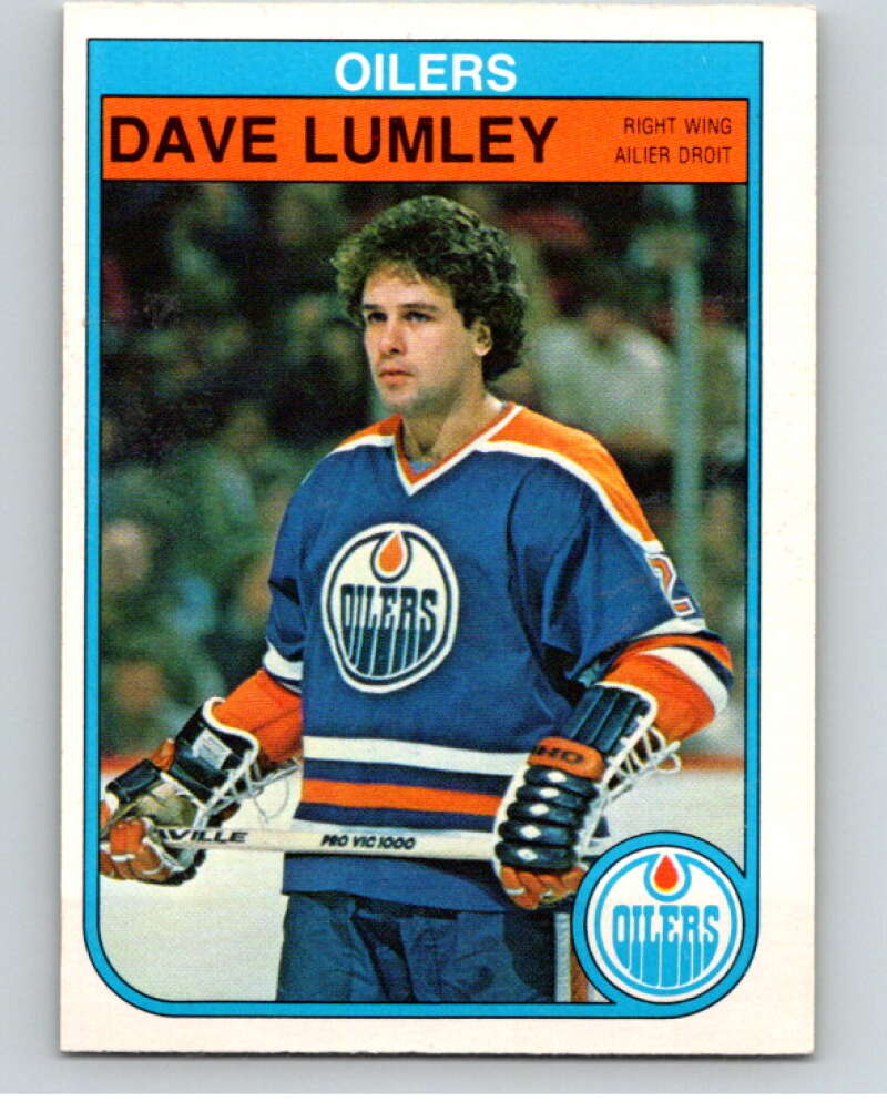 1982-83 O-Pee-Chee #114 Dave Lumley Edmonton Oilers V57983 Image 1