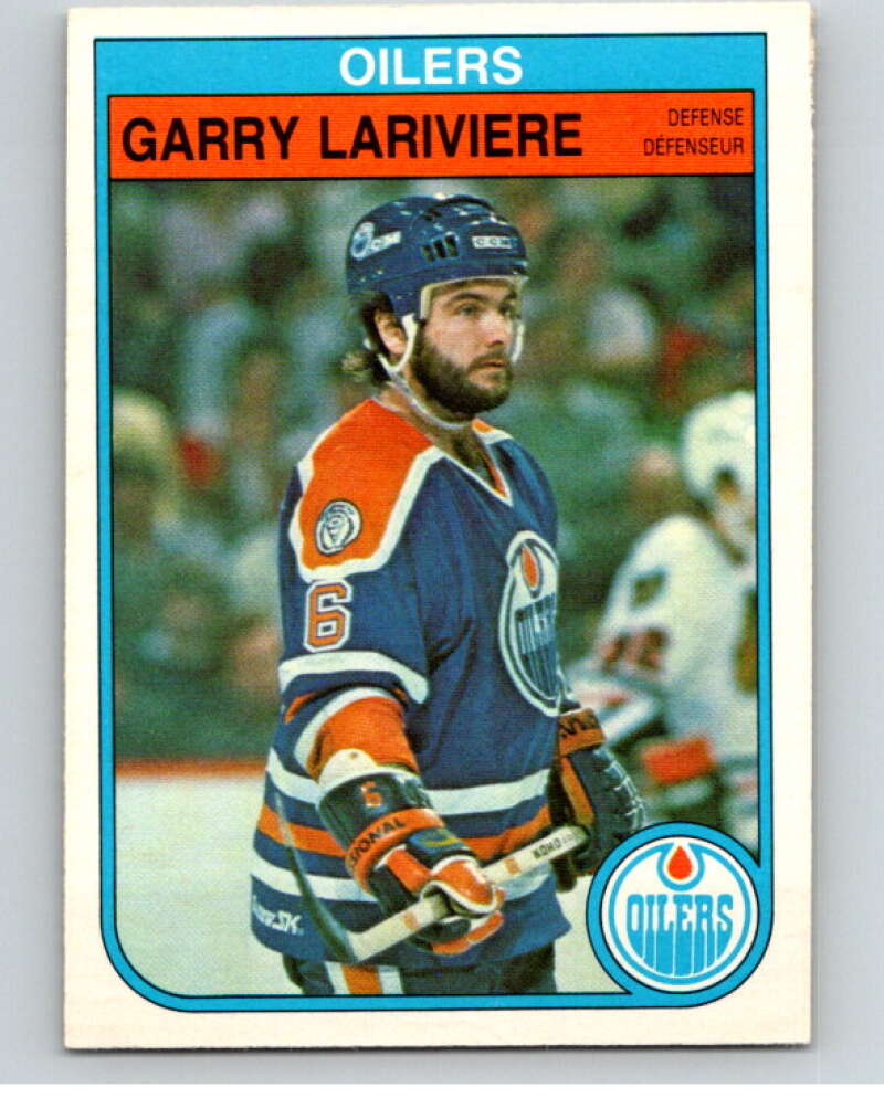 1982-83 O-Pee-Chee #116 Garry Lariviere Edmonton Oilers V57995 Image 1