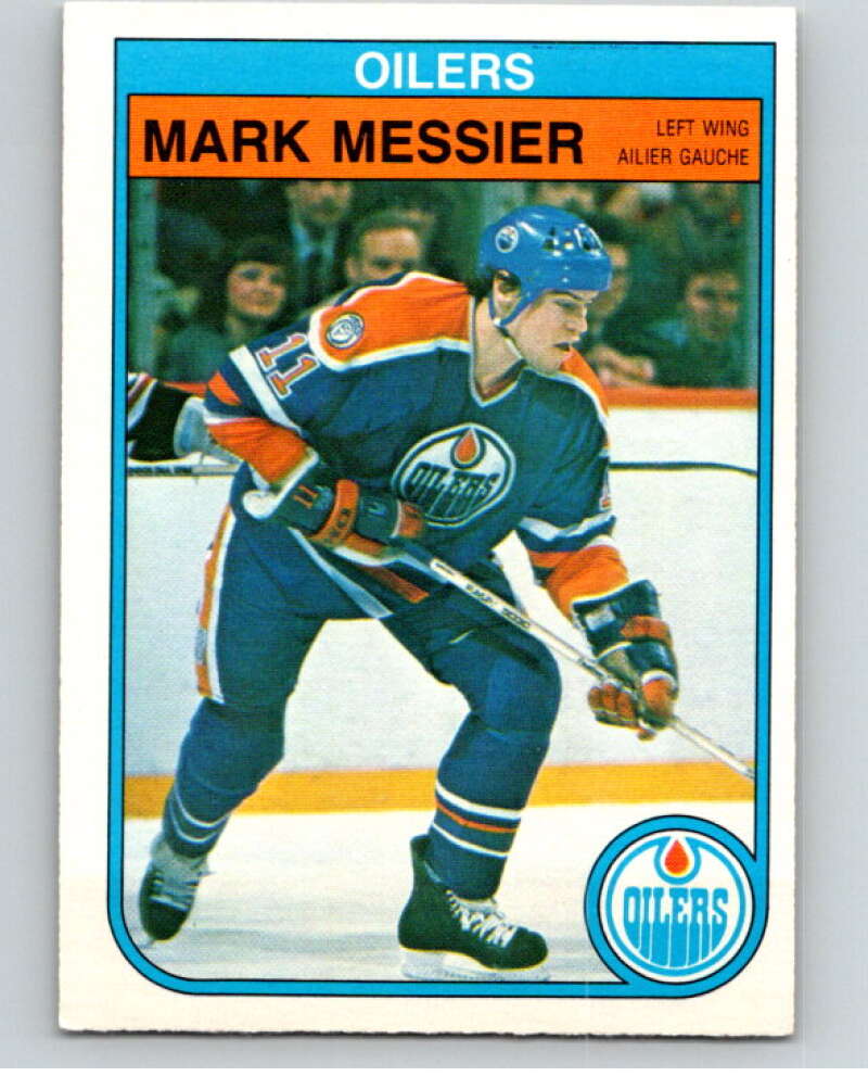1982-83 O-Pee-Chee #117 Mark Messier Edmonton Oilers V57999 Image 1
