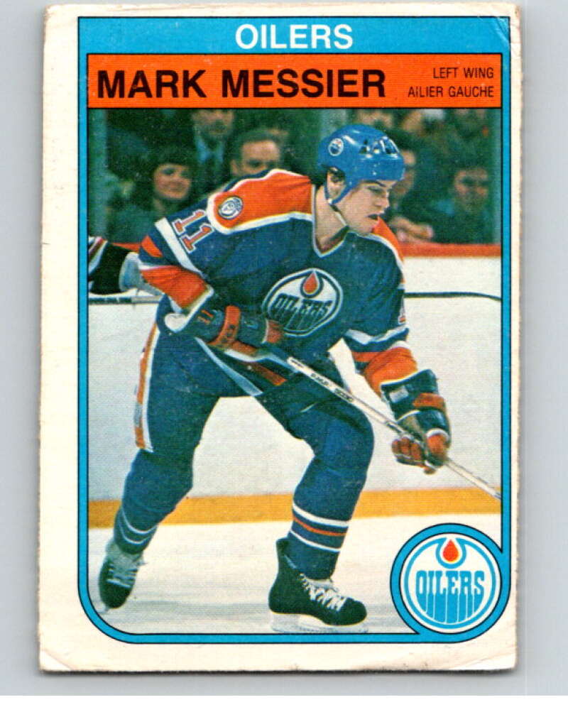 1982-83 O-Pee-Chee #117 Mark Messier Edmonton Oilers V58001 Image 1