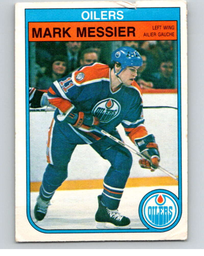 1982-83 O-Pee-Chee #117 Mark Messier Edmonton Oilers V58006 Image 1