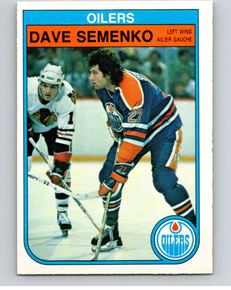 1982-83 O-Pee-Chee #119 Dave Semenko Edmonton Oilers V58017 Image 1
