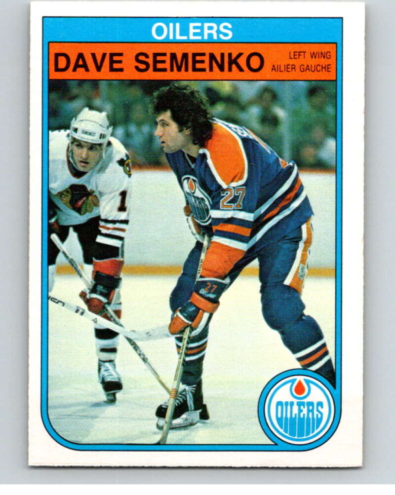 1982-83 O-Pee-Chee #119 Dave Semenko Edmonton Oilers V58020 Image 1