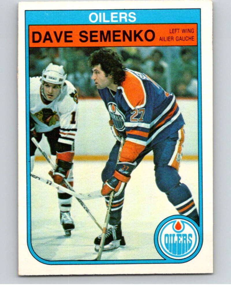 1982-83 O-Pee-Chee #119 Dave Semenko Edmonton Oilers V58021 Image 1