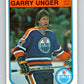1982-83 O-Pee-Chee #120 Garry Unger  RC Rookie Edmonton Oilers  V58031 Image 1