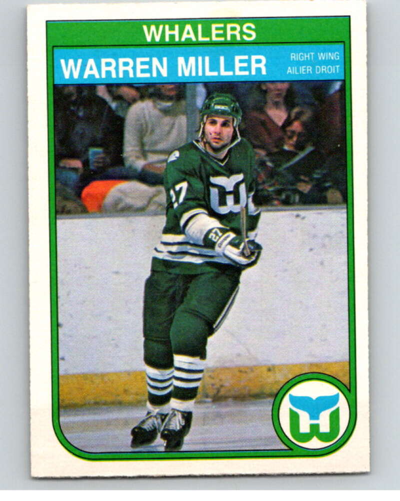 1982-83 O-Pee-Chee #127 Warren Miller Hartford Whalers V58078 Image 1