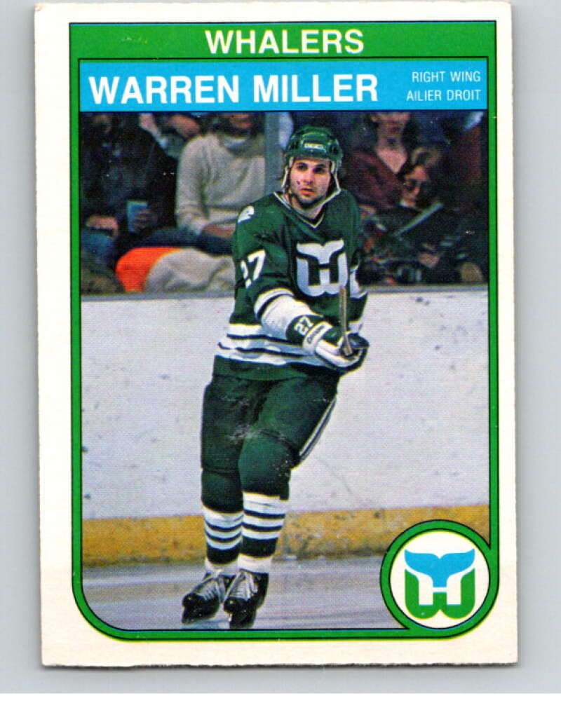 1982-83 O-Pee-Chee #127 Warren Miller Hartford Whalers V57880 Image 1