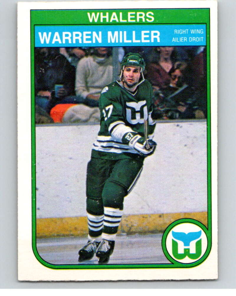 1982-83 O-Pee-Chee #127 Warren Miller Hartford Whalers V57881 Image 1