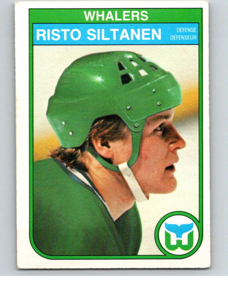 1982-83 O-Pee-Chee #129 Risto Siltanen Hartford Whalers V57892 Image 1