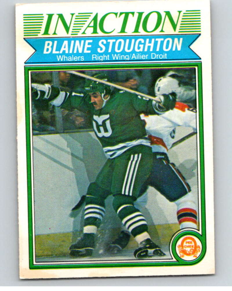 1982-83 O-Pee-Chee #131 Blaine Stoughton IA Hartford Whalers V57900 Image 1