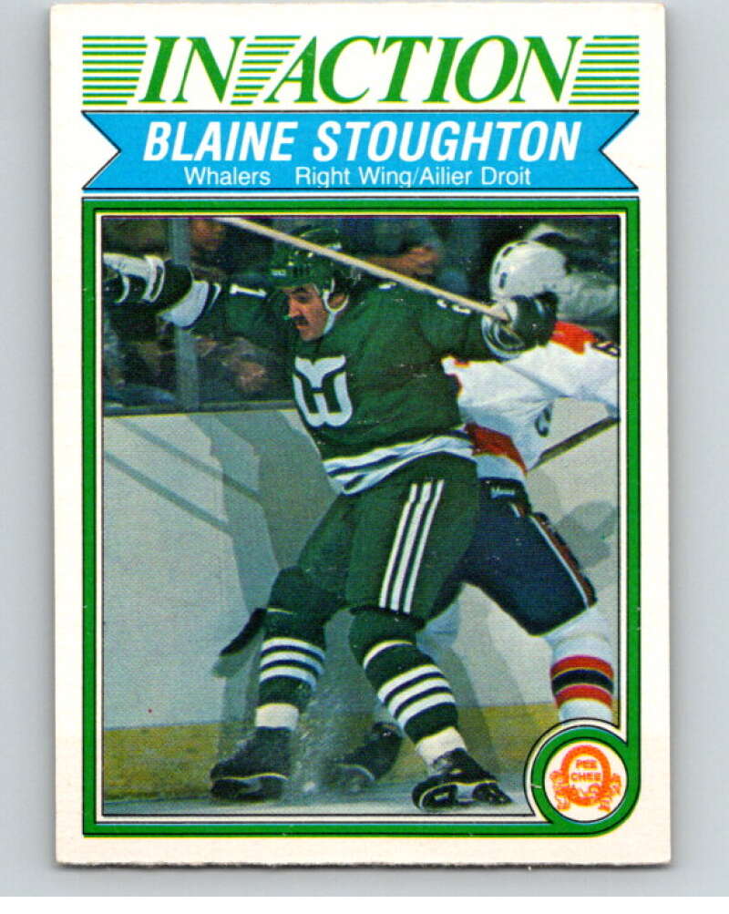 1982-83 O-Pee-Chee #131 Blaine Stoughton IA Hartford Whalers V57904 Image 1
