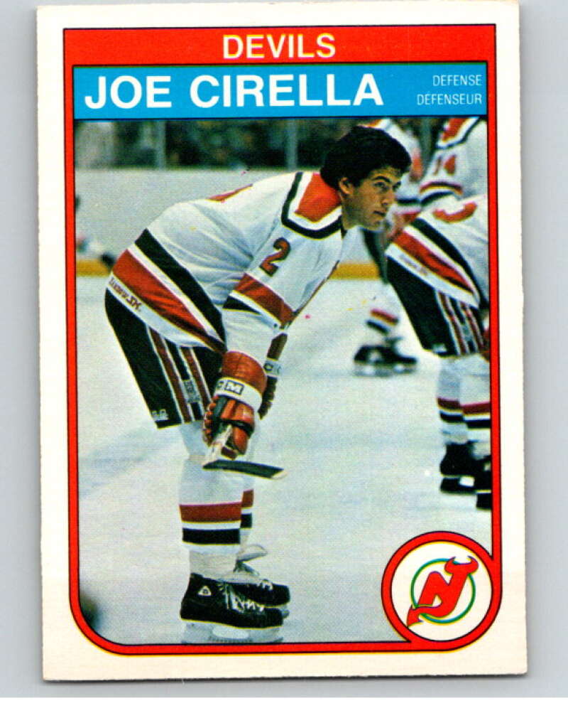1982-83 O-Pee-Chee #137 Joe Cirella RC Rookie New Jersey Devils V57949 Image 1