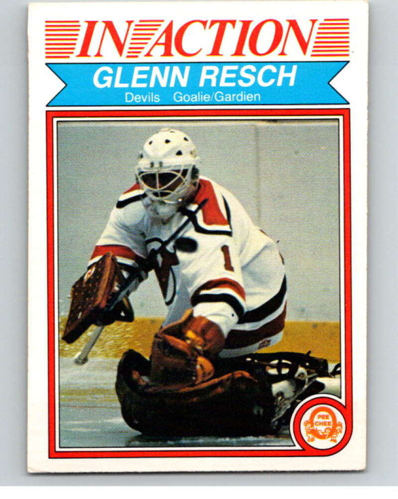 1982-83 O-Pee-Chee #146 Glenn Resch IA New Jersey Devils V58108 Image 1