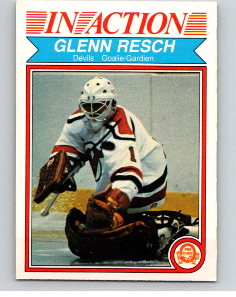 1982-83 O-Pee-Chee #146 Glenn Resch IA New Jersey Devils V58110 Image 1