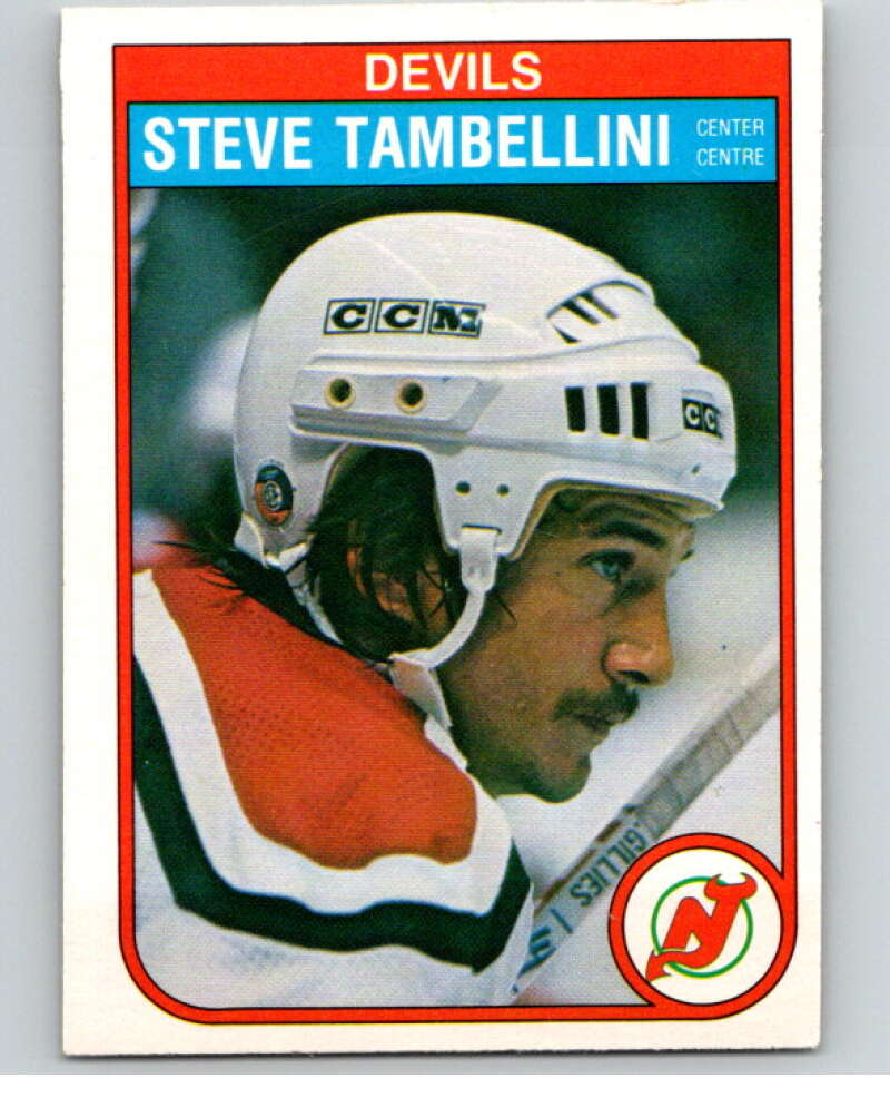 1982-83 O-Pee-Chee #147 Steve Tambellini New Jersey Devils V58113 Image 1
