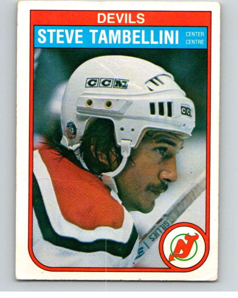 1982-83 O-Pee-Chee #147 Steve Tambellini New Jersey Devils V58116 Image 1
