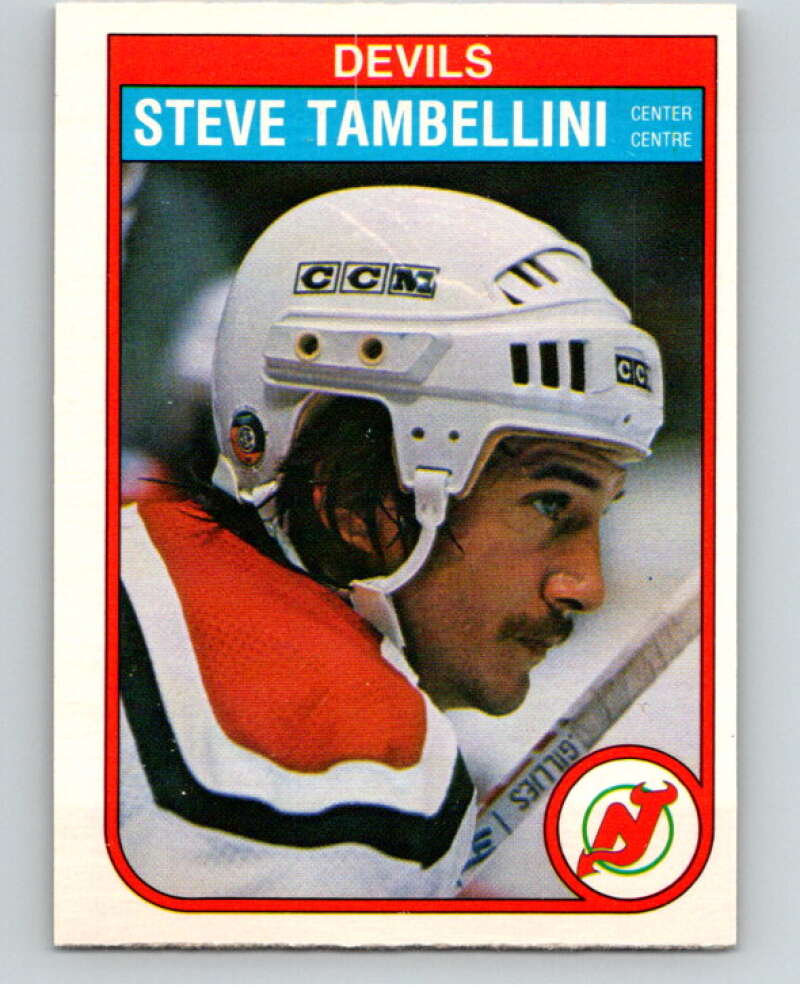 1982-83 O-Pee-Chee #147 Steve Tambellini New Jersey Devils V58117 Image 1