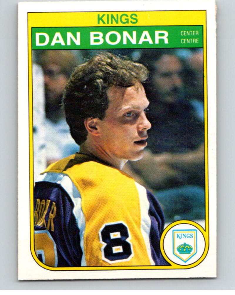 1982-83 O-Pee-Chee #150 Dan Bonar RC Rookie Los Angeles Kings V58131 Image 1