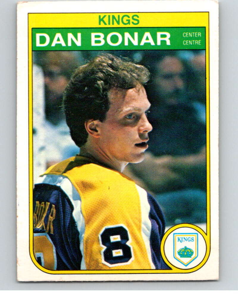 1982-83 O-Pee-Chee #150 Dan Bonar RC Rookie Los Angeles Kings V58136 Image 1