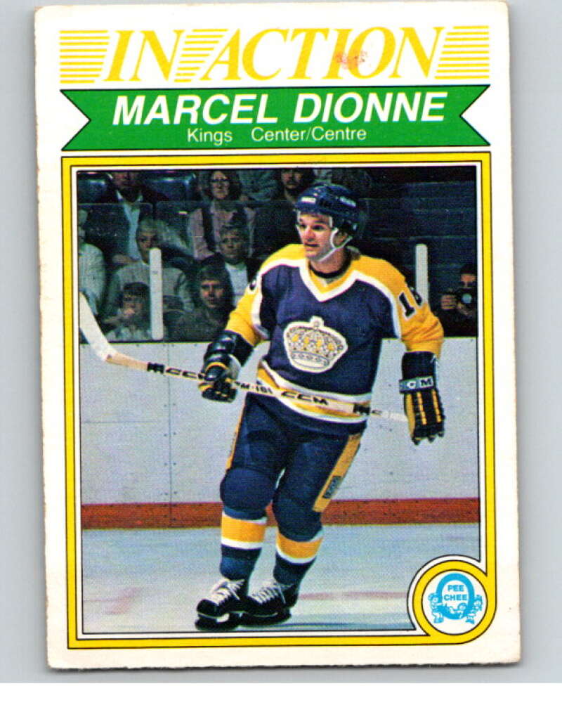 1982-83 O-Pee-Chee #153 Marcel Dionne IA RC Rookie Los Angeles Kings V58160 Image 1