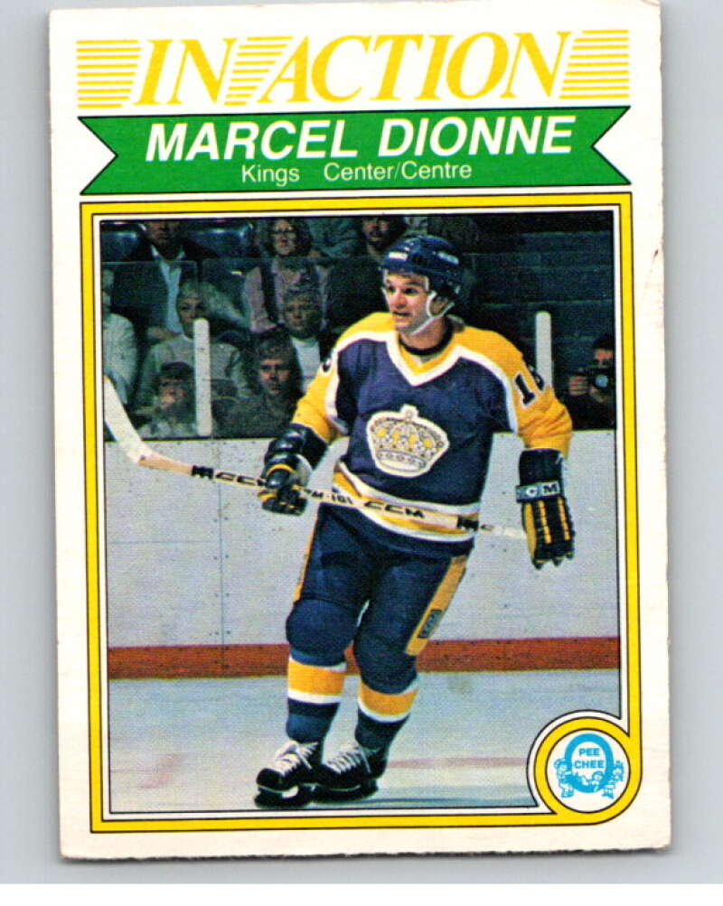 1982-83 O-Pee-Chee #153 Marcel Dionne IA RC Rookie Los Angeles Kings V58161 Image 1