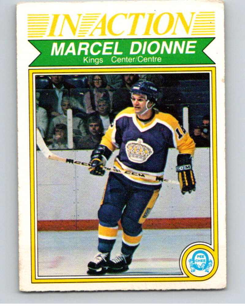 1982-83 O-Pee-Chee #153 Marcel Dionne IA RC Rookie Los Angeles Kings V58165 Image 1