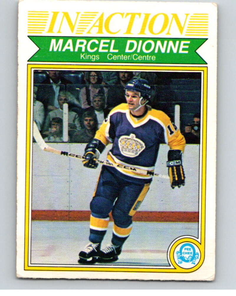1982-83 O-Pee-Chee #153 Marcel Dionne IA RC Rookie Los Angeles Kings V58166 Image 1