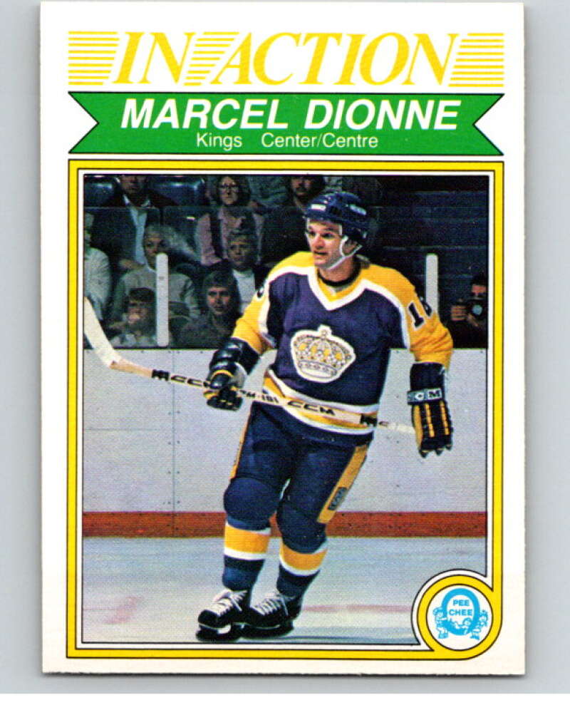1982-83 O-Pee-Chee #153 Marcel Dionne IA RC Rookie Los Angeles Kings V58167 Image 1