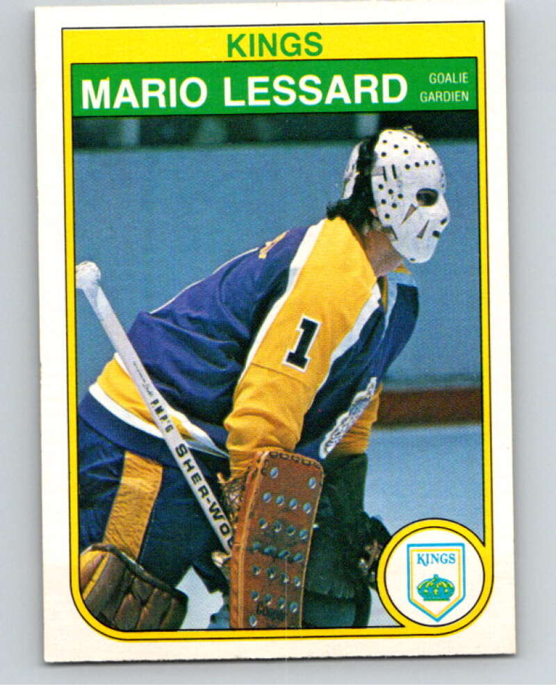 1982-83 O-Pee-Chee #156 Mario Lessard Los Angeles Kings V58188 Image 1
