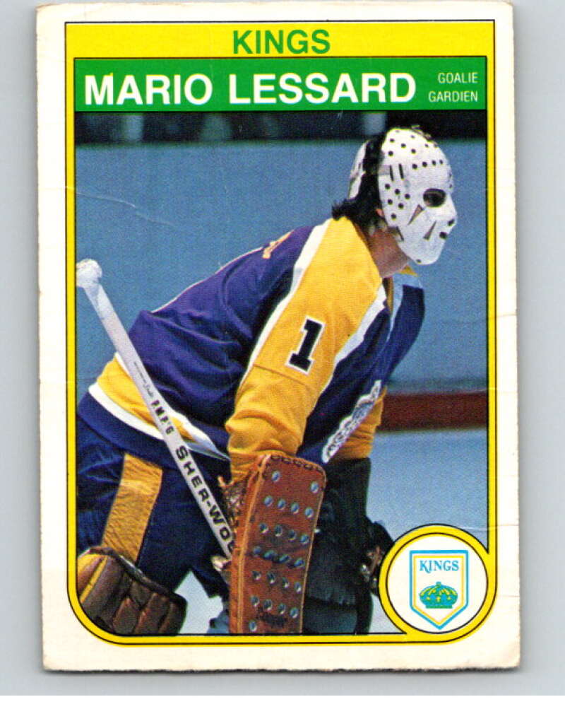 1982-83 O-Pee-Chee #156 Mario Lessard Los Angeles Kings V58189 Image 1