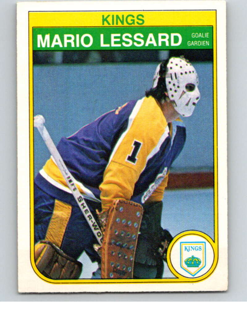 1982-83 O-Pee-Chee #156 Mario Lessard Los Angeles Kings V58192 Image 1
